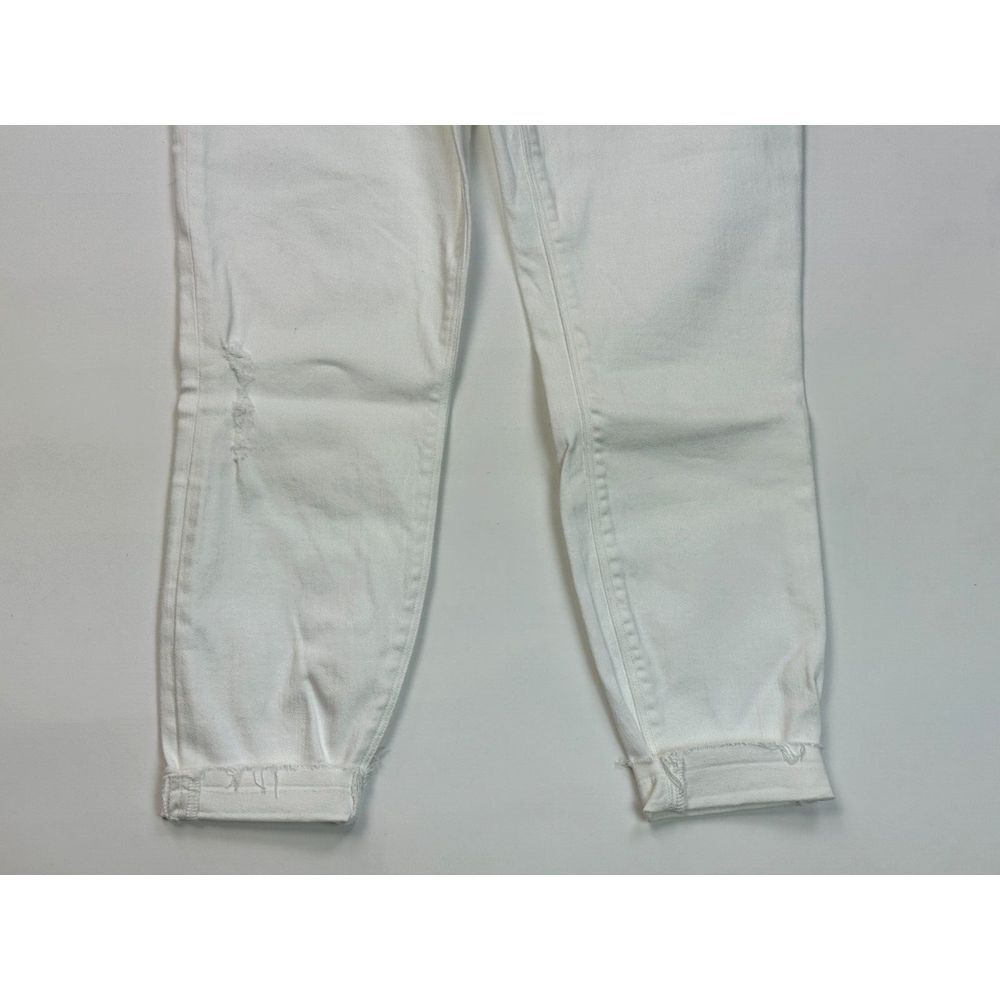 Spanx 20229 Distressed Skinny Jean Women M Tummy Control Stretch High Rise White - Picture 12 of 16
